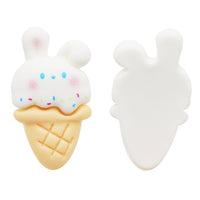 Bunny Ice Cream White Resin