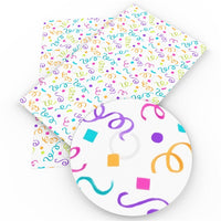 Celebration Faux Leather Sheet