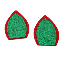 Glitter & Felt Ears Single Sided Pairs