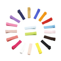 Grosgrain Lined Clips (10)