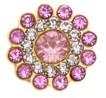 Flower Crystal Rhinestones 14mm (100)
