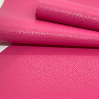 Solid Litchi Faux Leather Sheet