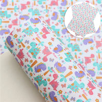 Dinosaurs Roarr Faux Leather Sheet