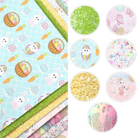 Easter Designs #3 Faux Leather Full Sheet Pack of 7