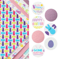 Easter Designs #7 Faux Leather Full Sheet Pack of 7