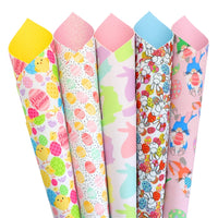 Easter Double Sided Sheet Pack Faux Leather Sheet (5) #2