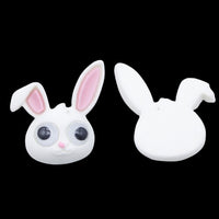 Rabbit Head Resin Embellishment