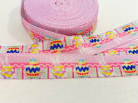 Easter Bunny & Egg on Patterns FOE (5 Yards)