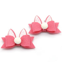 Felt Bow with Easter Rabbit Ears