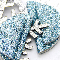 Frozen Snowflake Bow