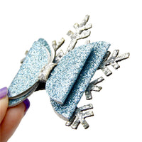 Frozen Snowflake Bow