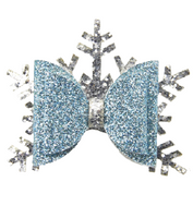 Frozen Snowflake Bow