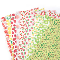 Fruit Faux Leather Full Sheet Pack of 9