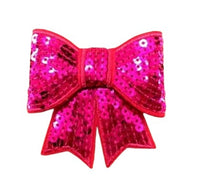 Sequin Bow 3"