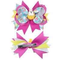 Easter Ribbon Bows with Clip