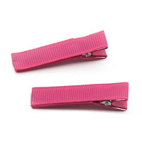 Grosgrain Lined Clips (10)