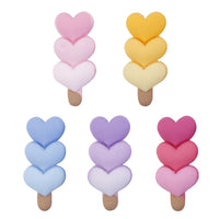 Ice Cream Hearts Resins