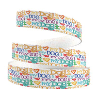 I Love My Dog 7/8" Ribbon