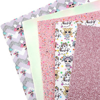 LOL Dolls Pink Faux Leather Full Sheet Pack of 8