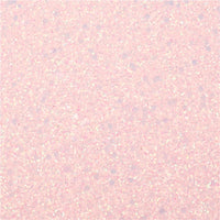 Light Pink Fine Glitter with Light Pink Chunky Glitter Double Sided Sheet