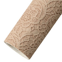 Textured Lace Faux Leather Sheet