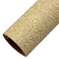 Textured Lace Faux Leather Sheet
