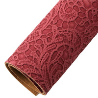 Textured Lace Faux Leather Sheet