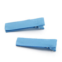Grosgrain Lined Clips (10)