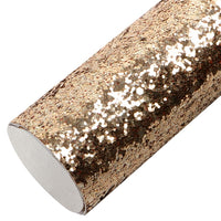 Chunky Glitter Faux Leather Sheet