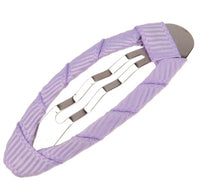 Ribbon Covered Snap Clip