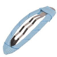 Ribbon Covered Snap Clip