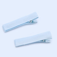 Grosgrain Lined Clips (10)