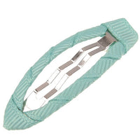 Ribbon Covered Snap Clip