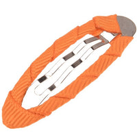 Ribbon Covered Snap Clip