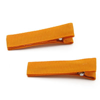 Grosgrain Lined Clips (10)