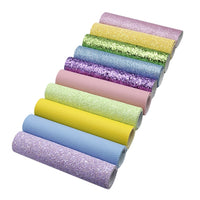 Pastel Selection Faux Leather Full Sheet Pack of 10