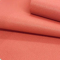Solid Litchi Faux Leather Sheet