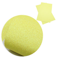 Fine Glitter Faux Leather Sheet