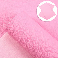 Solid Litchi Faux Leather Sheet