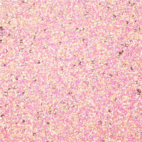 Pink Litchi with Pink & Silver Sequin Glitter Double Sided Faux Leather Sheet