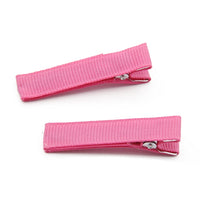 Grosgrain Lined Clips (10)