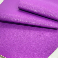 Solid Litchi Faux Leather Sheet