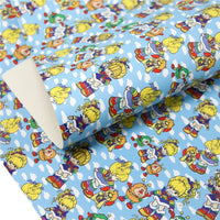 Rainbow Brite Faux Leather Sheet