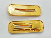 Hollowed Rectangle Cut Out Clip