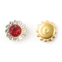 10mm Red Rhinestone Bling (10)