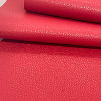 Solid Litchi Faux Leather Sheet