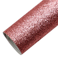 Fine Glitter Faux Leather Sheet