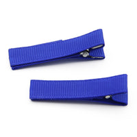 Grosgrain Lined Clips (10)