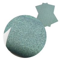 Fine Glitter Faux Leather Sheet