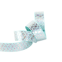 Laser Scale on Blue 1" Ribbon